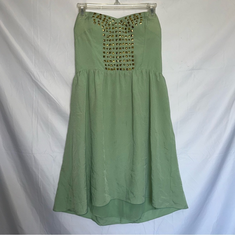 MM Couture Strapless Dress